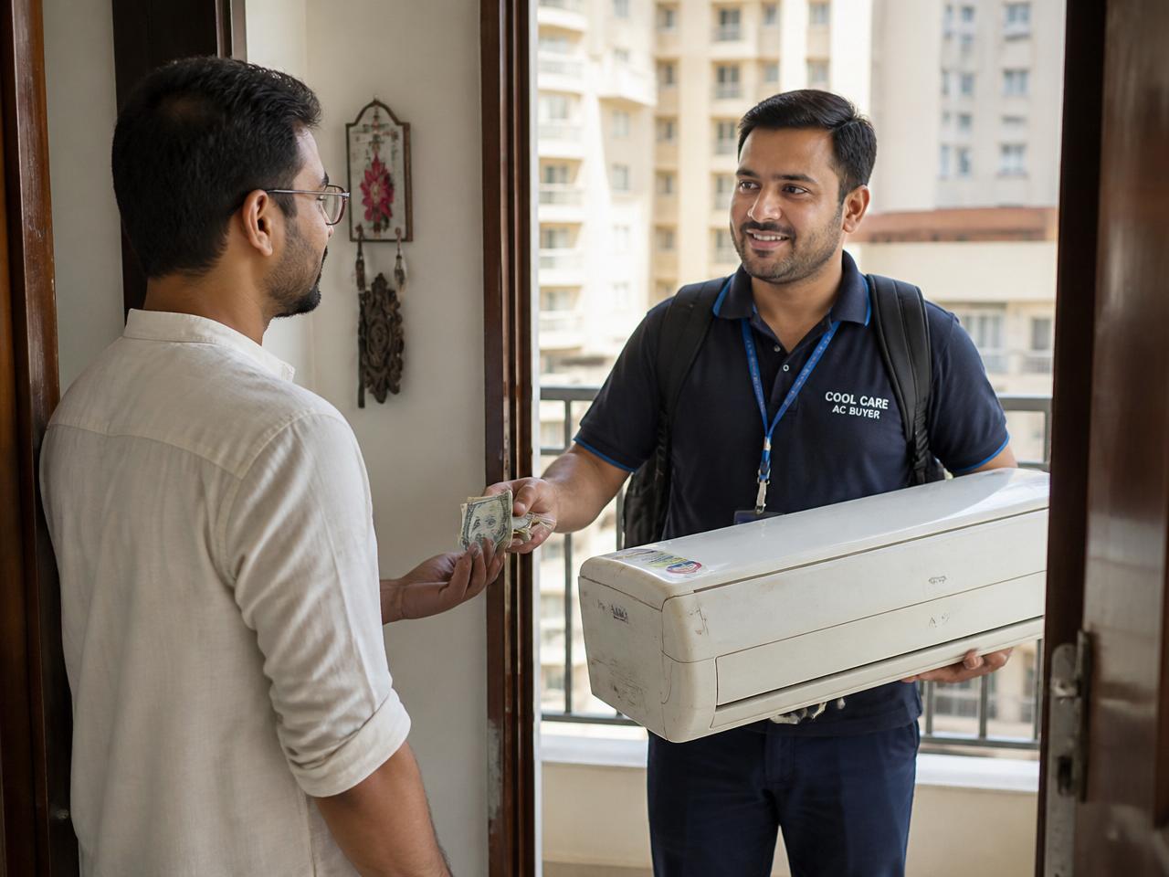 AC pickup team in Delhi NCR
